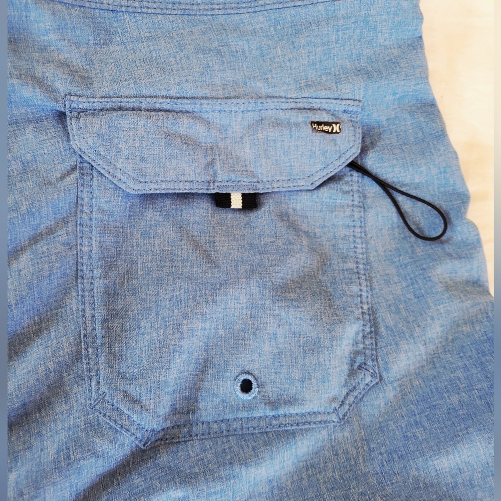 Hurley phantom swim trunks Mens Size 32 In Blue - Picture 2 of 10